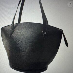 Louis Vuitton Epi Saint Jacques Black leather bag